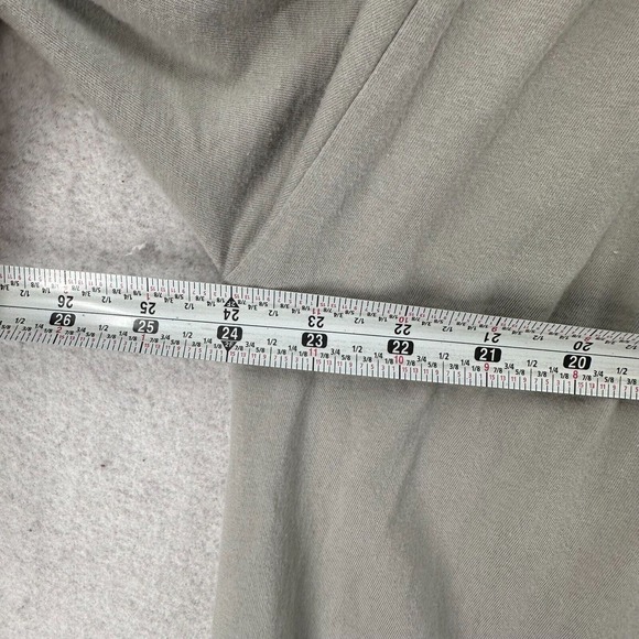 Zara Lagenlook Smock Shirt Dress Womens SMALL Oversized Gray Kaftan Midi - Picture 15 of 16